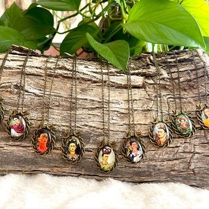 Frida Kahlo inspired jewelry